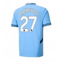 Maglie da calcio Manchester City Matheus Nunes #27 Prima Maglia 2024-25 Manica Corta